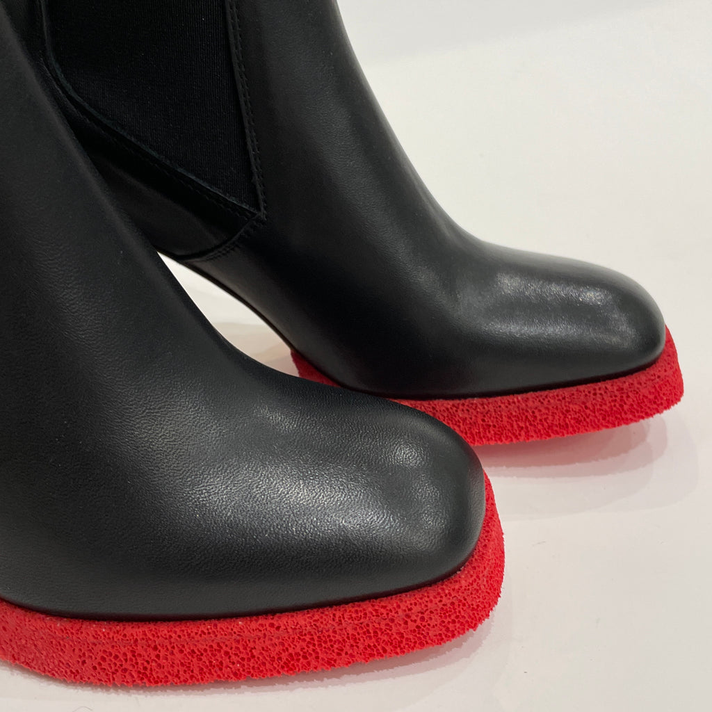 Nera Black Leather Boot - Studio D Boutique