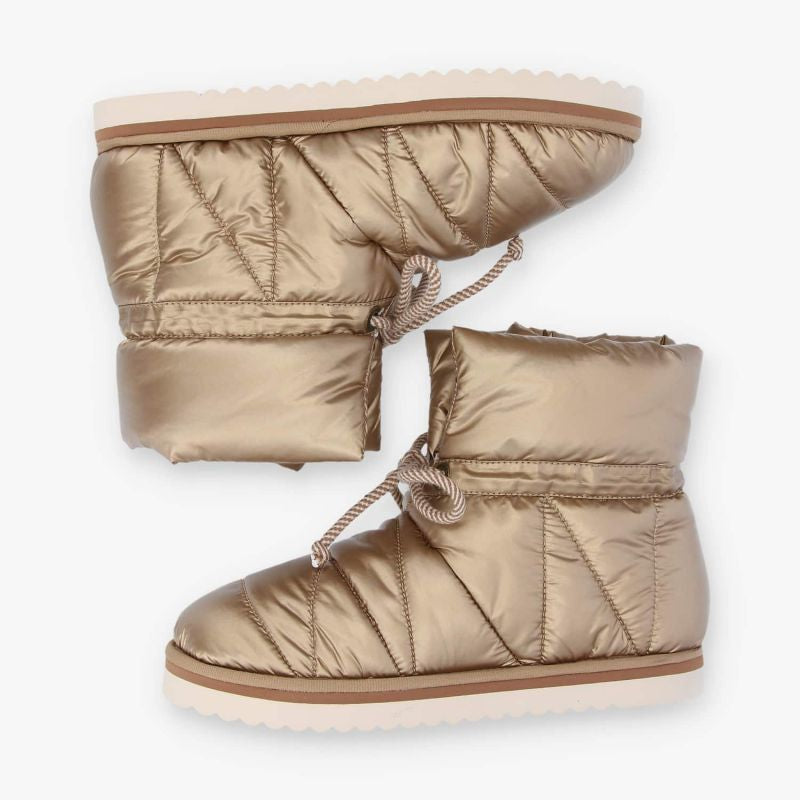 Waterproof Metallic Snow Boots - Studio D Boutique