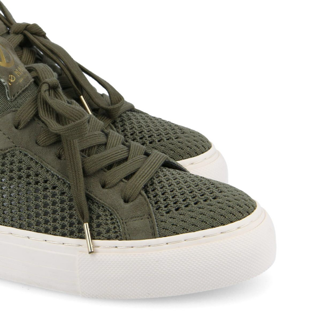 NO NAME  Arcade Fly Flex Recycled Sneaker Forest Green - Studio D Shoe Boutique
