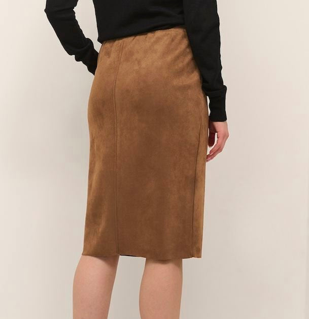 Doria Vegan Suede Skirt - Studio D Boutique