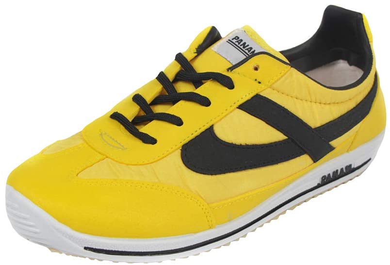 PANAMS Women Yellow/Black Sneakers - Studio D Shoe Boutique