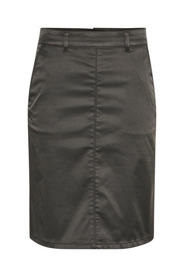Nitta Coated Stretch Mini Skirt - Studio D Boutique