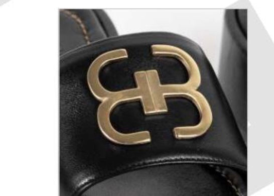 Angelo Bervicato Black Leather Wedge Sandal - Studio D Shoe Boutique