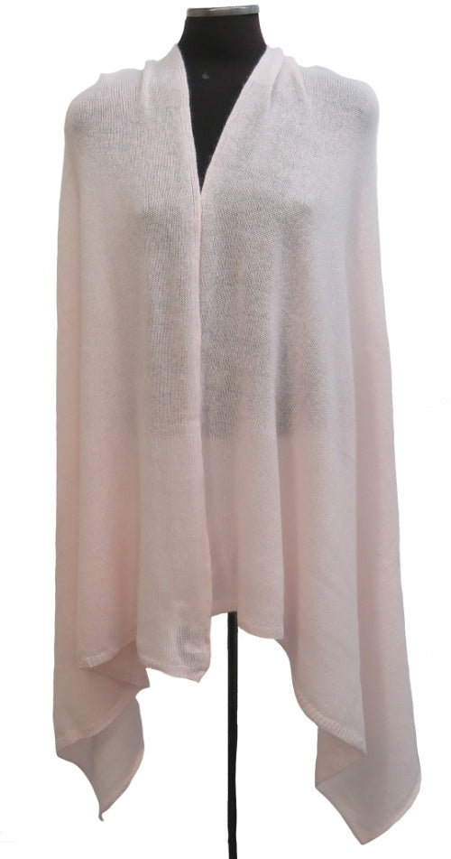 PORTOLANO Cashmere Travel Blanket Soft Pink - Studio D Shoe Boutique